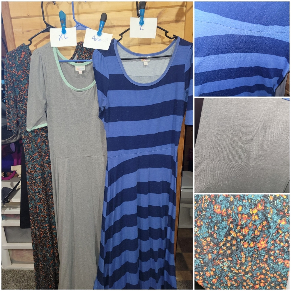 Lularoe Anna, Maria, Shirley, lindsey